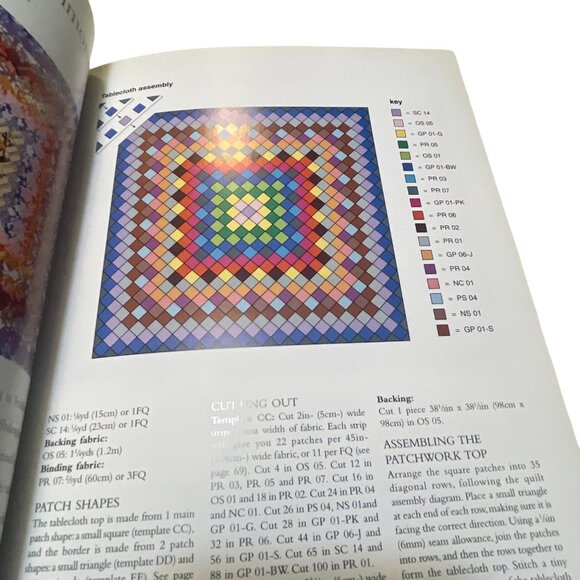 Patchwork And Quilting Book Number 2 By Kaffe Fassett 20 Projects - Picture 10 of 13